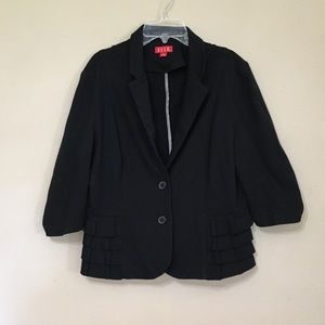 EUC Black Elle Blazer/Cardigan